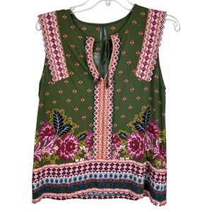 Anthropologie Sigrid Boho Floral Top Medium
